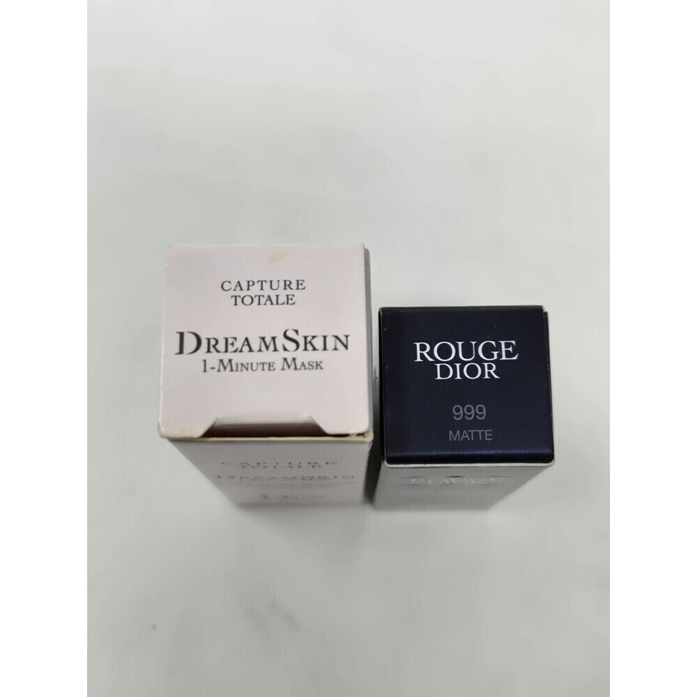 DIOR BEAUTY MAKEUP TRAVEL SIZE BUNDLE DREAM SKIN ROUGE DIOR LIPSTICK 999 MATTE - Picture 5 of 12